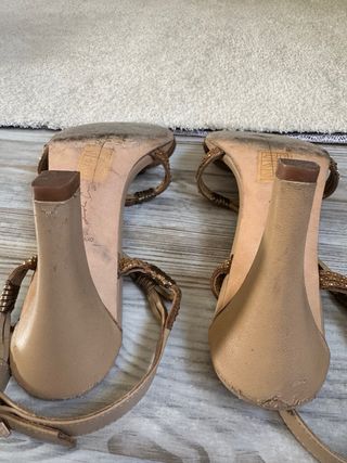 Sandalias Lola Cruz Joya Doradas