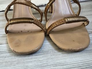 Sandalias Lola Cruz Joya Doradas