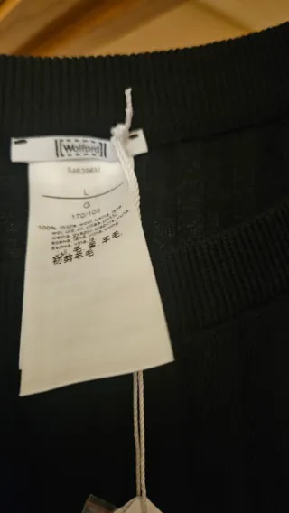 Vestido Lana Wolford Negro