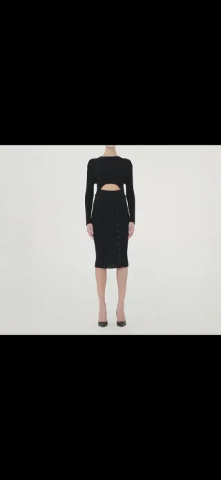 Vestido Lana Wolford Negro