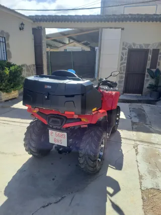 Quad Cfmoto 520L cc 4x4 Rojo