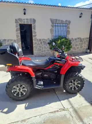 Quad Cfmoto 520L cc 4x4 Rojo