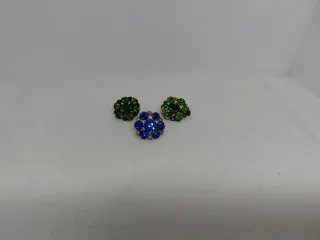 Spille vintage anni 50/60 blu e verdi