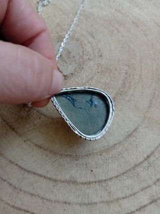 Collana Argento 925 con Pirite dorata Naturale