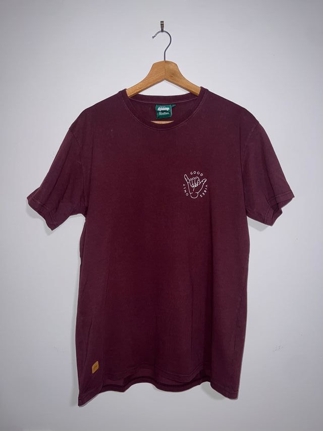 Camiseta Hutton Granate Talla L