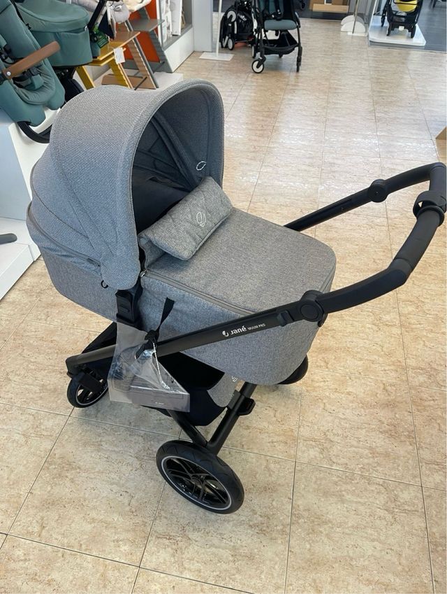 Cochecito Jane Muum Pro Gris 3 piezas 