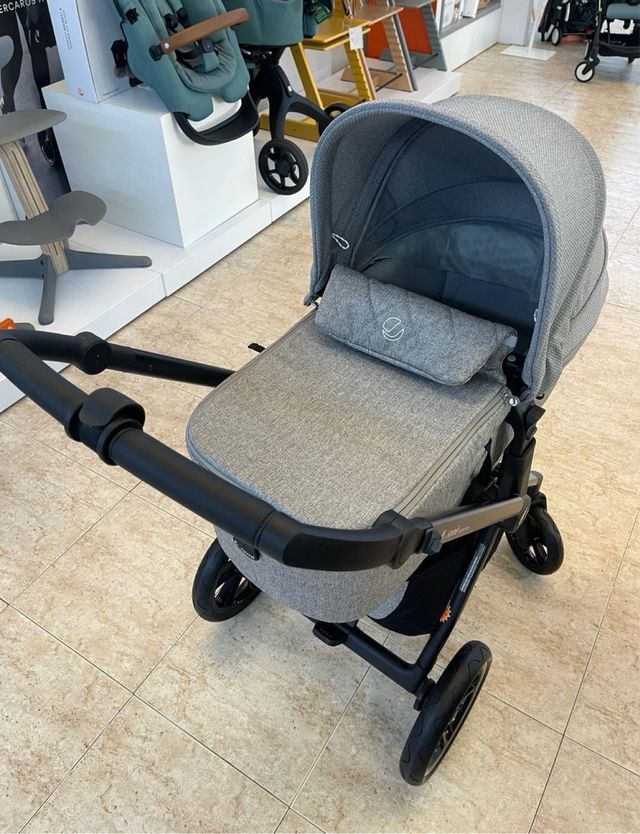 Cochecito Jane Muum Pro Gris 3 piezas 