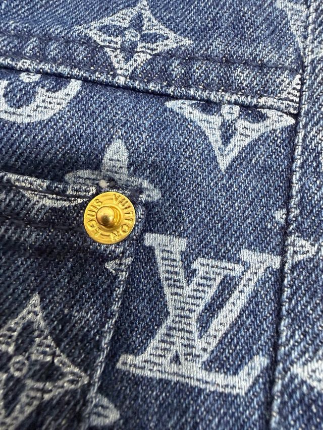 Chaqueta Louis Vuitton Monogram Denim