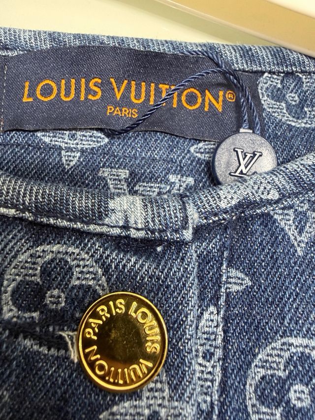 Chaqueta Louis Vuitton Monogram Denim