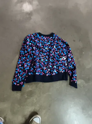 Jersey lentejuelas multicolor talla única