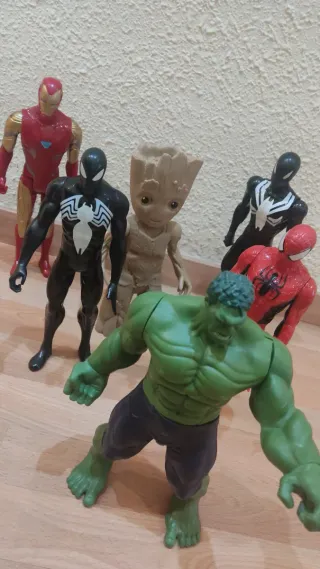 OFERTA Lote Figuras Superhéroes Marvel GRAN TAMAÑO