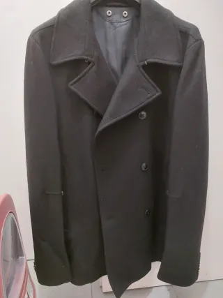 Cappotto nero uomo