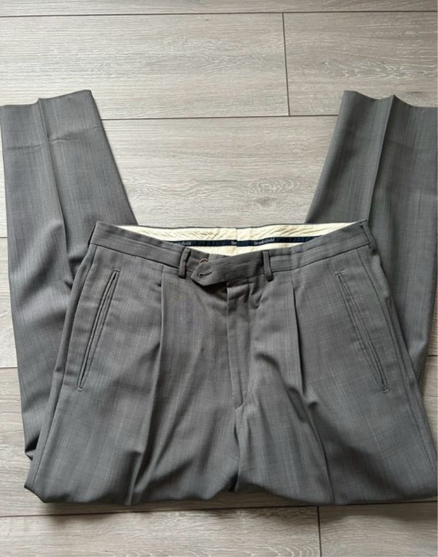 Fato Brooksfield Cinza Homem