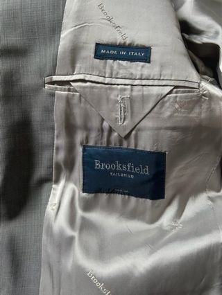 Fato Brooksfield Cinza Homem