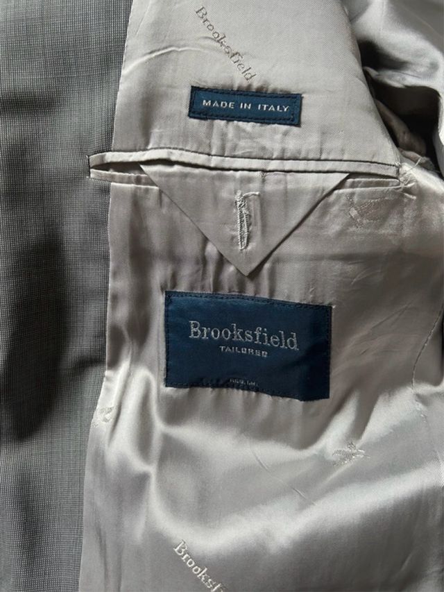 Fato Brooksfield Cinza Homem