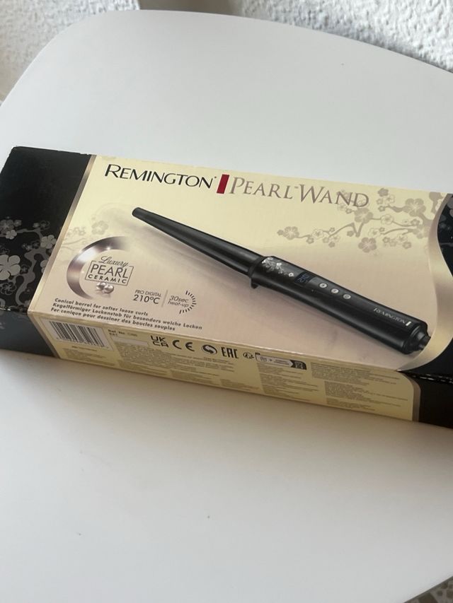 Rizador Remington Pearl Wand Negro