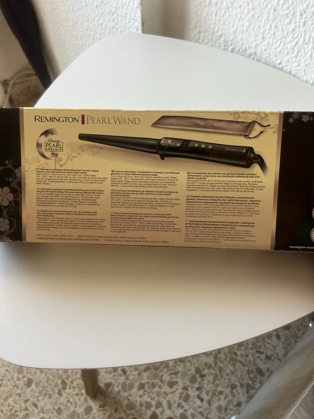 Rizador Remington Pearl Wand Negro