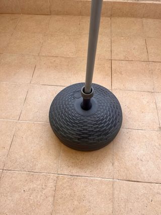 Sombrilla beige