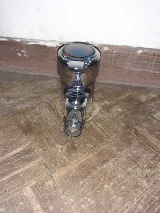 Grifo Monomando Cromado sin usar ver