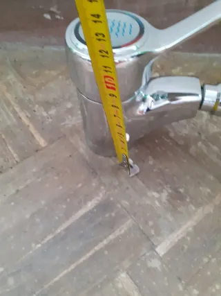 Grifo Monomando Cromado sin usar ver