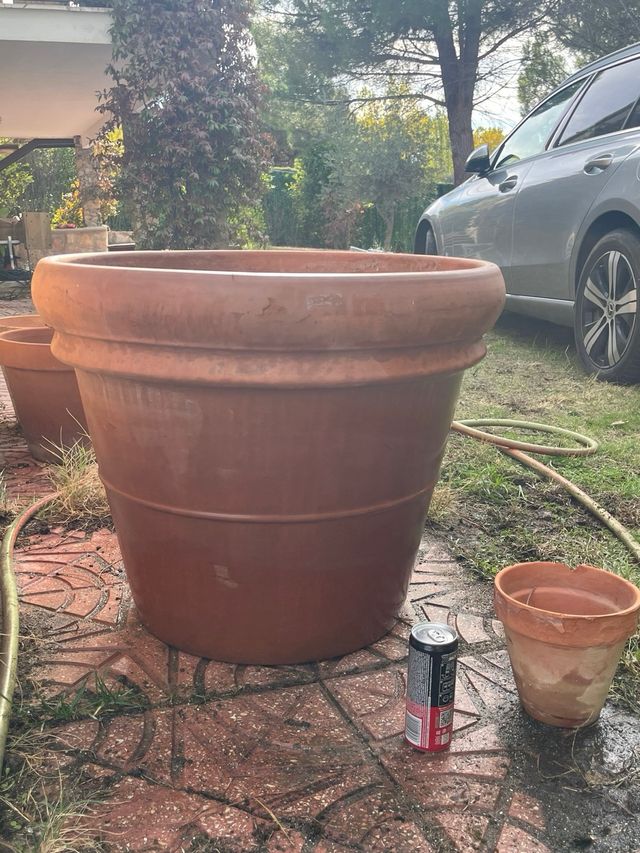 Macetero grande terracota Italia