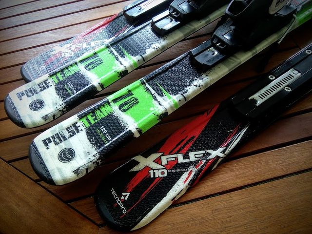 ESQUIS NIÑO 110cm. ESQUIS 120 cm. CARVING.