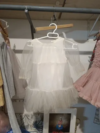 Vestido blanco para fotografía