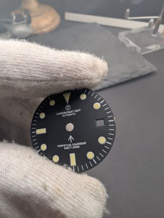 Esfera negra automática Breitling Chronomat GMT