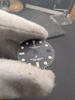 Esfera negra automática Breitling Chronomat GMT