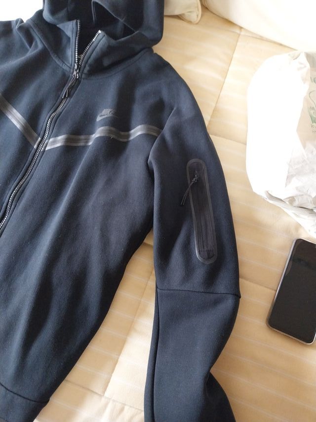 Chaqueta Nike Negra Cremallera