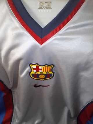 Equipación Barça 1998/99 Nike Talla M