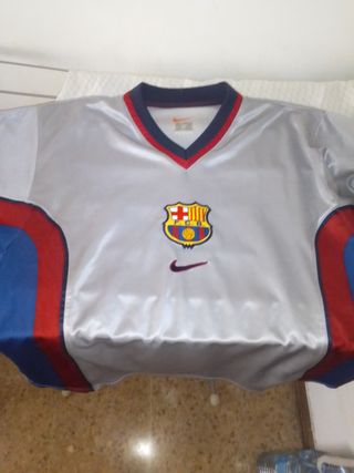 Equipación Barça 1998/99 Nike Talla M