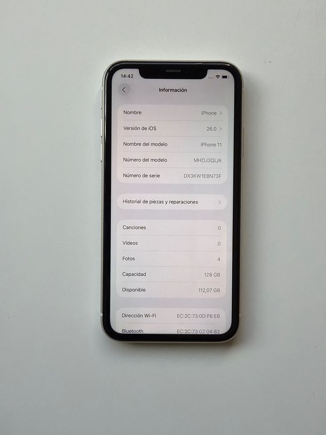  iPhone 11 128GB Blanco