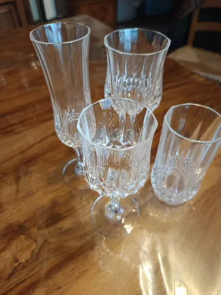 Servizio bicchieri cristallo