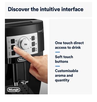 Cafetera De'Longhi Magnifica S Negra