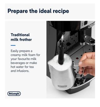 Cafetera De'Longhi Magnifica S Negra