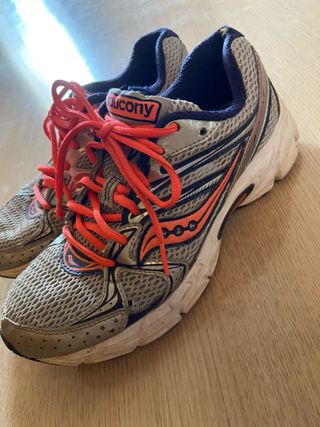 Saucony Bambas Gris Naranja