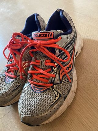Saucony Bambas Gris Naranja