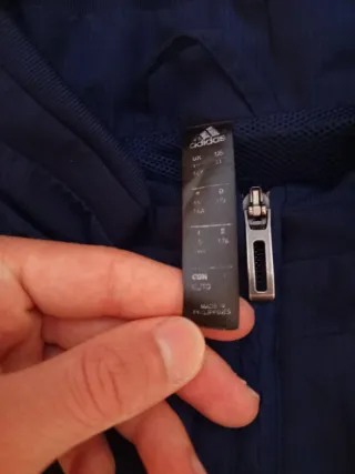 Chándal Real Madrid Adidas Azul Verde