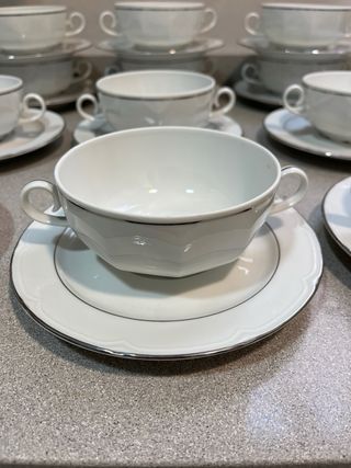 Tazas Consomé Santa Clara Porcelana