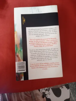 Libro El hijo del acordeonista - Bernardo Atxaga