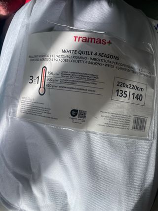 Nórdico matrim 4 estaciones con funda y cojines.