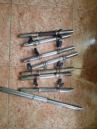 Barras para mancuernas
