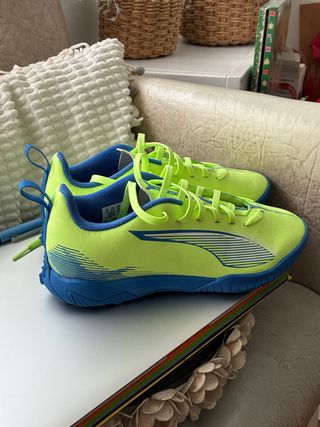 Botas Fútbol Puma Multitacos niños