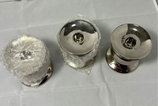 Candelieri in metallo argentato Zara Home