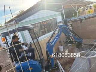 Excavaciones en espacios reducidos