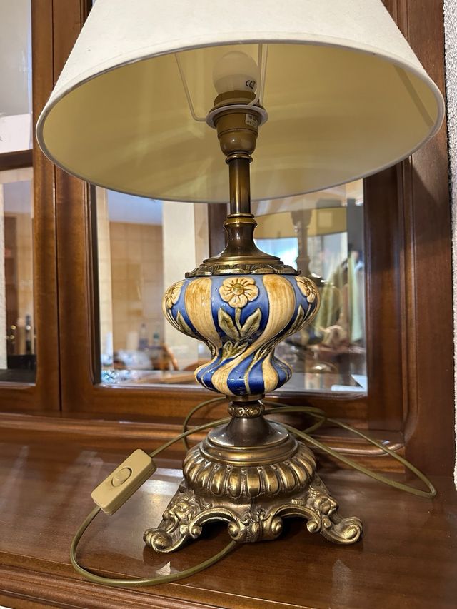 Lámpara de mesa Mariner cerámica y metal