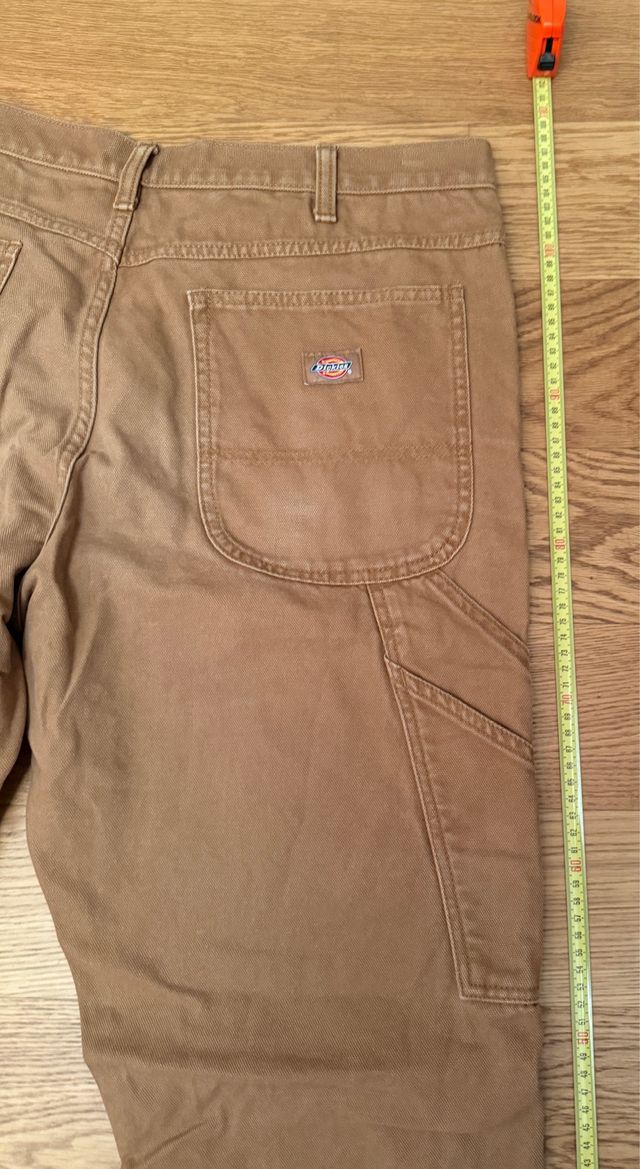 Pantaloni Dickies Cotone Marroni Uomo