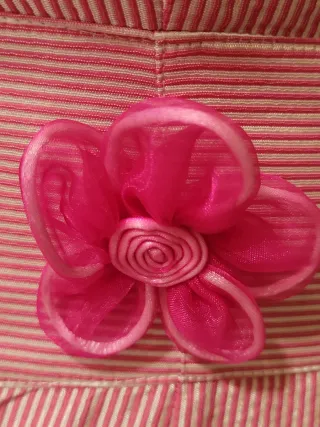 Vestido rosa con flores