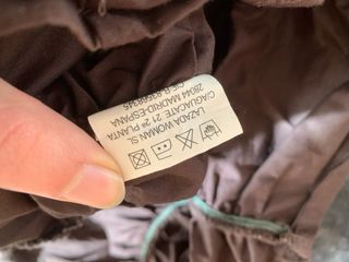 Blusa Lazada Woman marrón volantes talla L